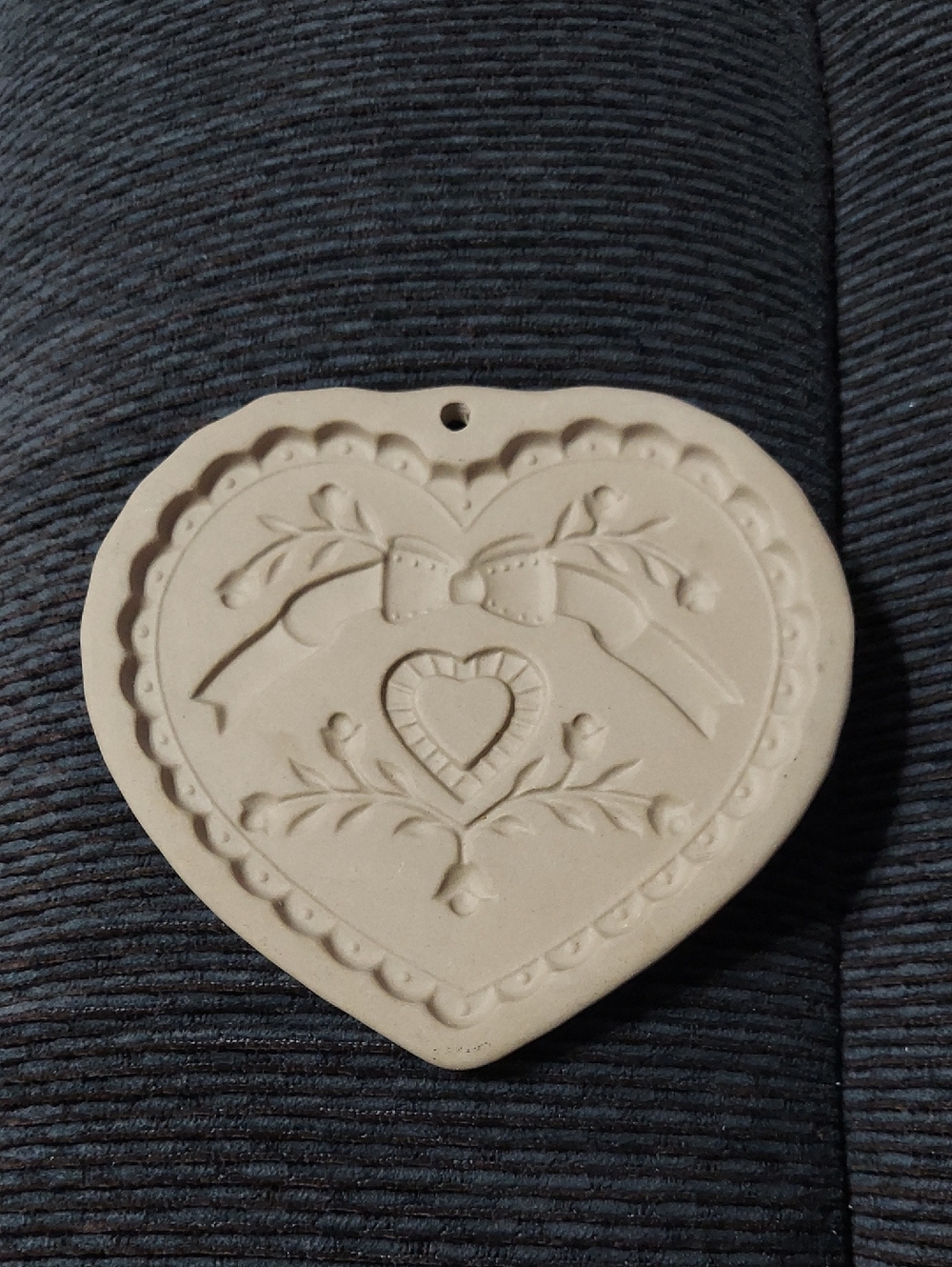 Vintage Pampered Chef Sweet-Heart Cookie Mold 1992